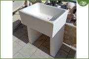 Lavello Vascone Pilozza Bianco - cm. 75x55x90 h. 349,00€